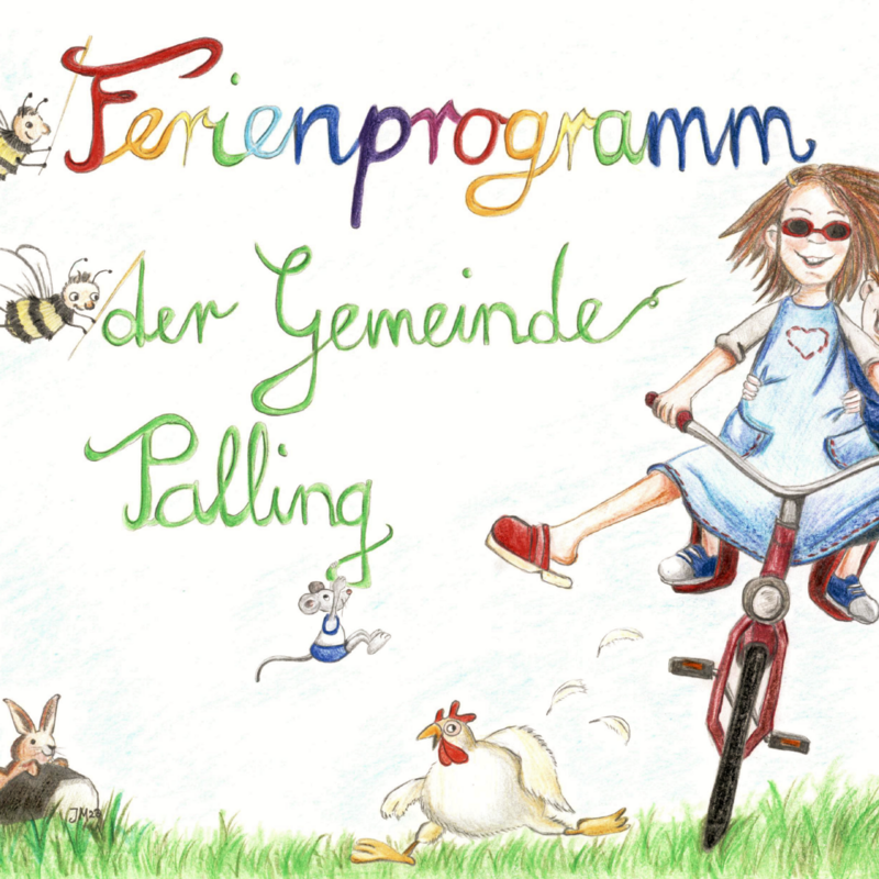 Ferienprogramm Logo v. Julia Mörtl